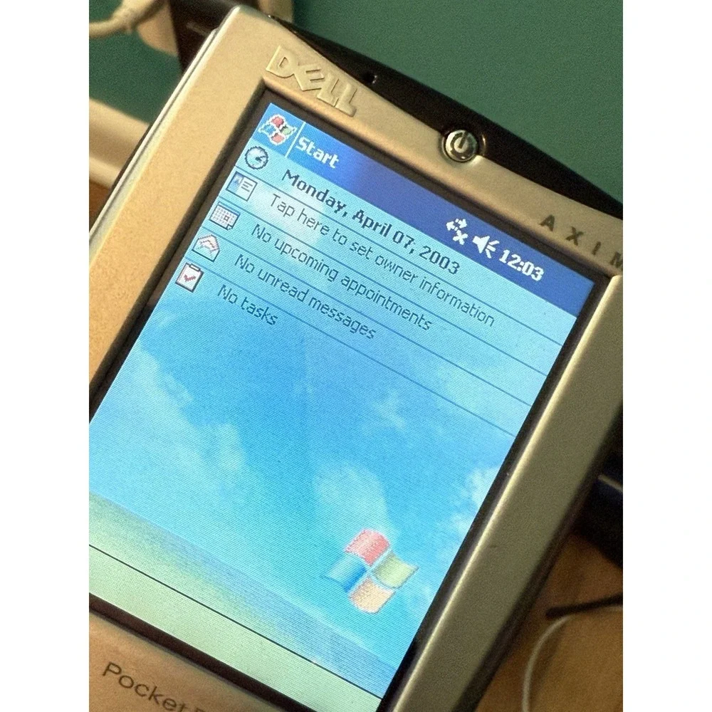 Dell Axim X5 HC01U, PDA Pocket PC Win Mobile 2003 400 MHz, working